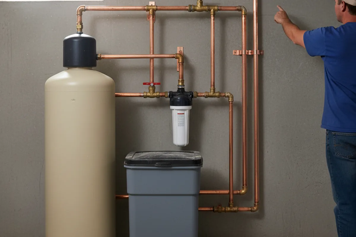 Whole-house water treatment system installed in Tiger